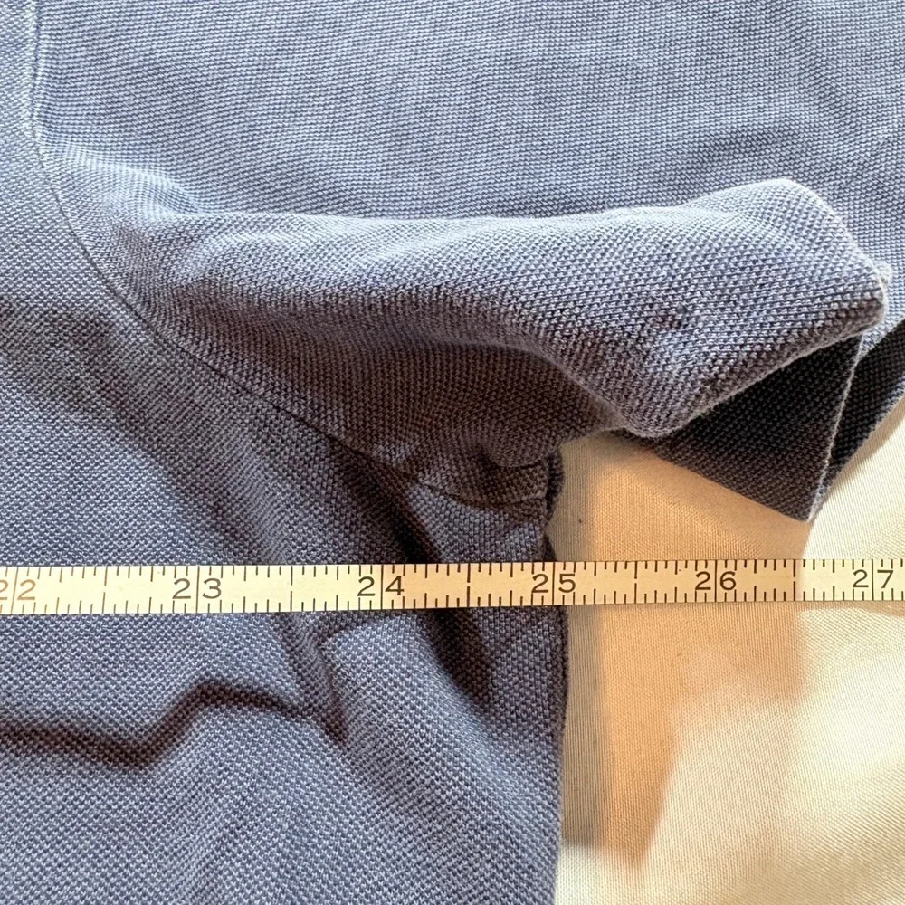 Polo Ralph Lauren Polo Shirt Mens XXL Blue Short Sleeve Cotton Pique Classic Fit